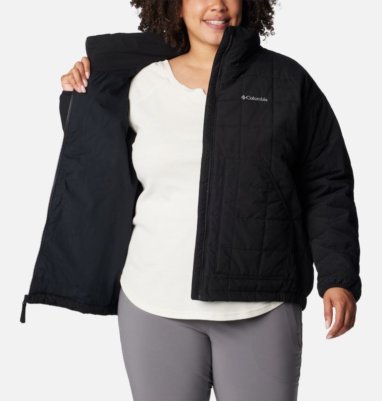 Thumbnail: Women's Chatfield Hill II Jacket - Plus Size, Color: Black, image 5
