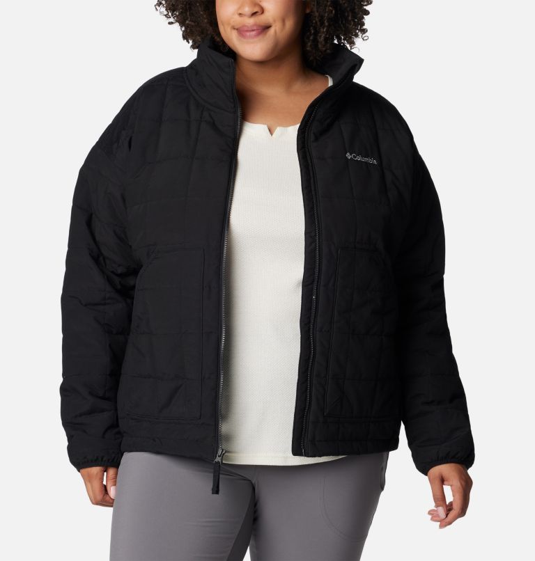 Thumbnail: Women's Chatfield Hill II Jacket - Plus Size, Color: Black, image 6