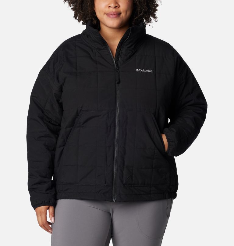 Thumbnail: Women's Chatfield Hill II Jacket - Plus Size, Color: Black, image 1