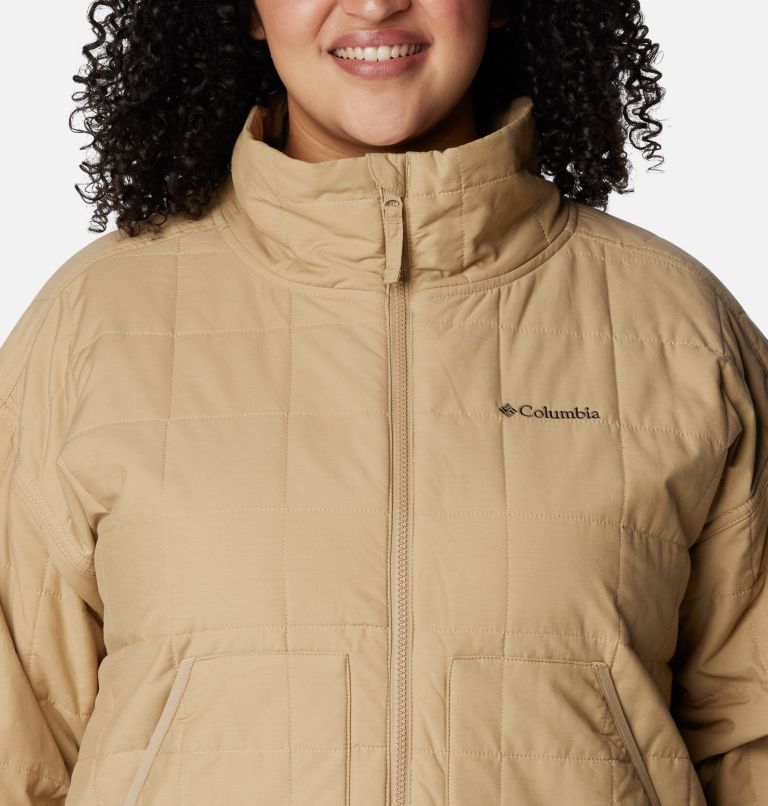 Plus size columbia pacific post ii hooded on sale jacket