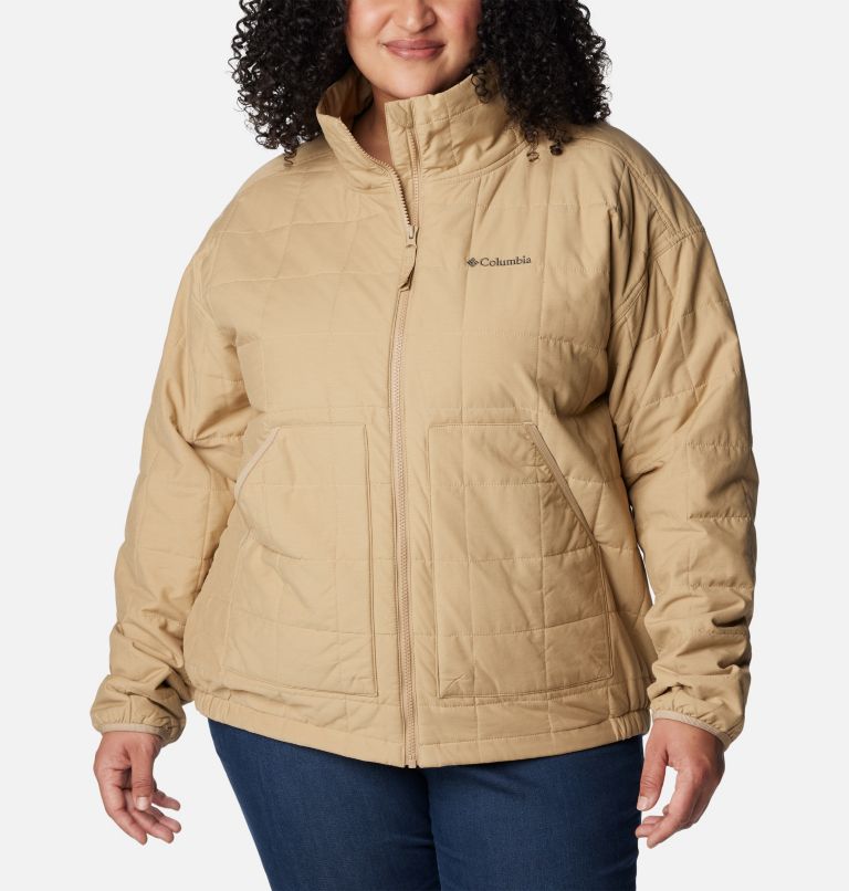 Thumbnail: Women's Chatfield Hill II Jacket - Plus Size, Color: Beach, image 1
