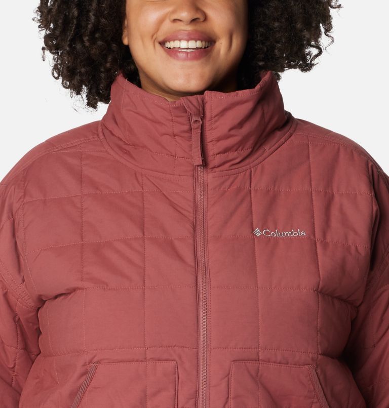 Women's Chatfield Hill II Jacket - Plus Size, Color: Beetroot, image 4