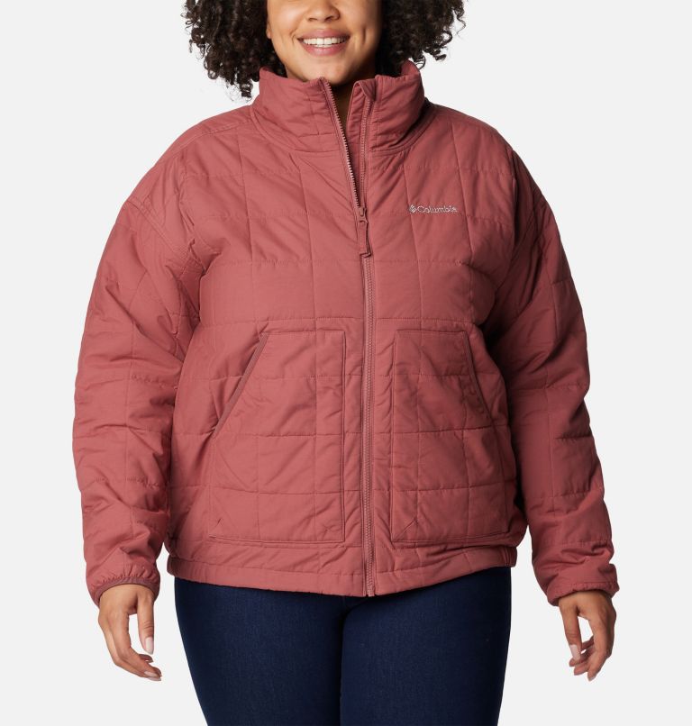 Thumbnail: Women's Chatfield Hill II Jacket - Plus Size, Color: Beetroot, image 1