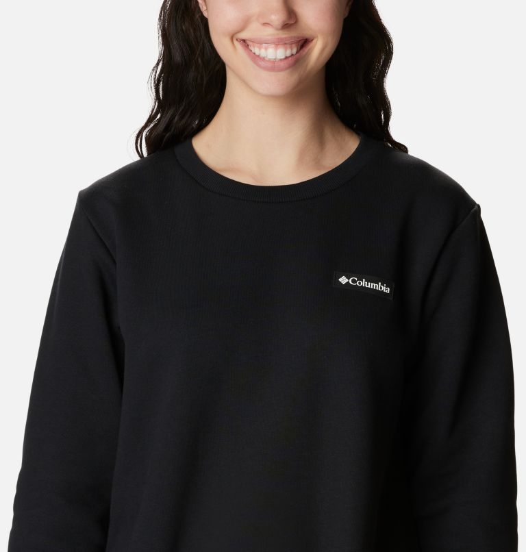 Women's Marble Canyon Crew Sweatshirt, Color: Black, image 4