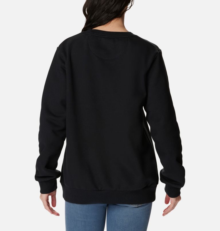 Women's Marble Canyon Crew Sweatshirt, Color: Black, image 2