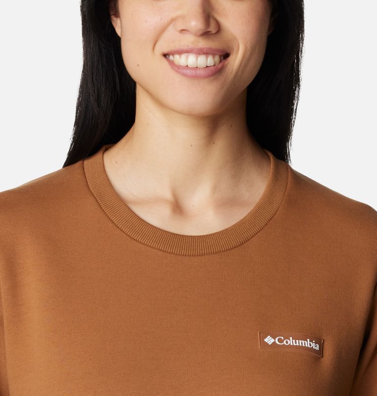 Women's Marble Canyon Heavyweight Sweatshirt, Color: Camel Brown, image 4