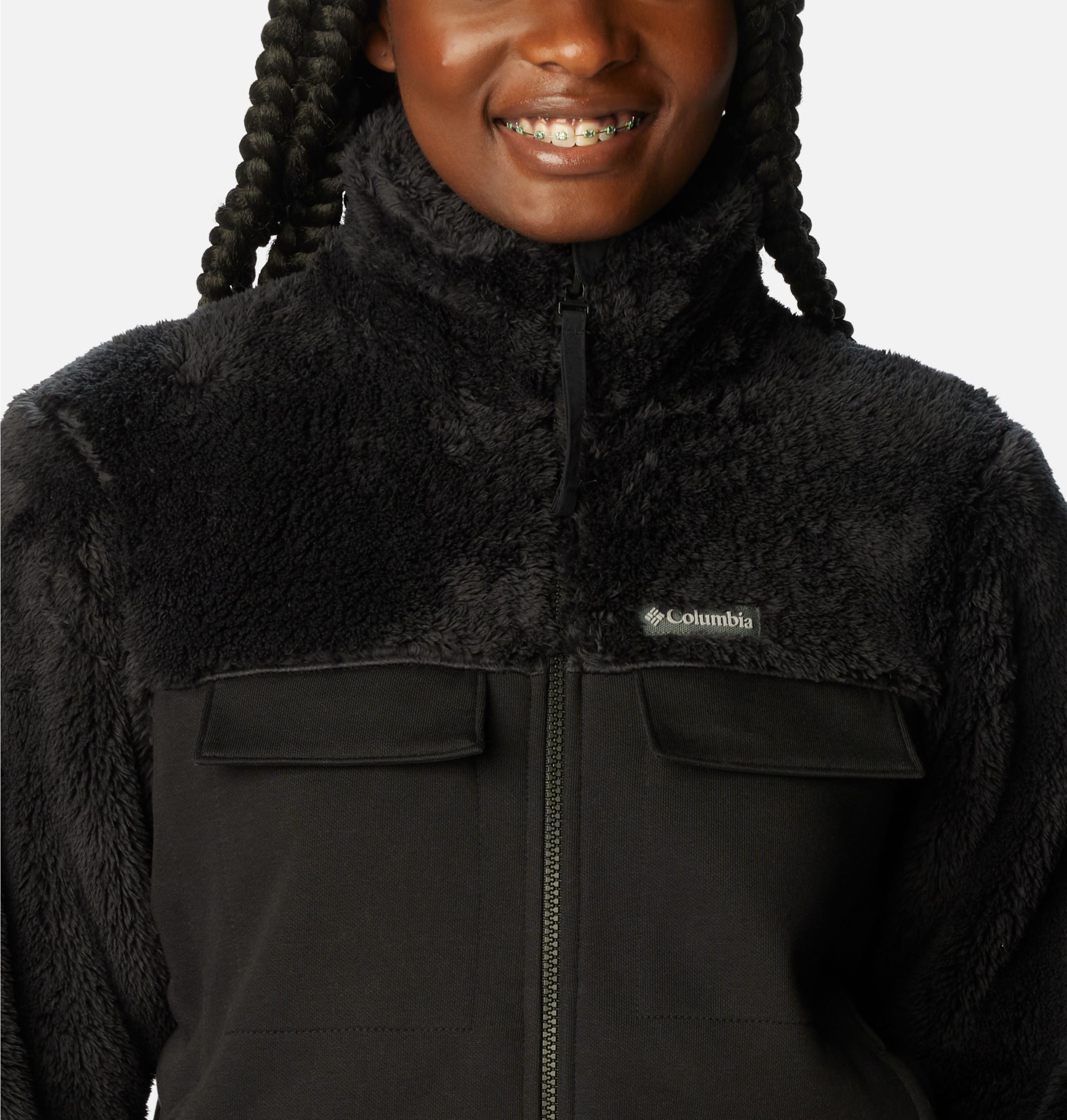 Women's Columbia Lodge™ Hybrid Sherpa Full Zip Jacket