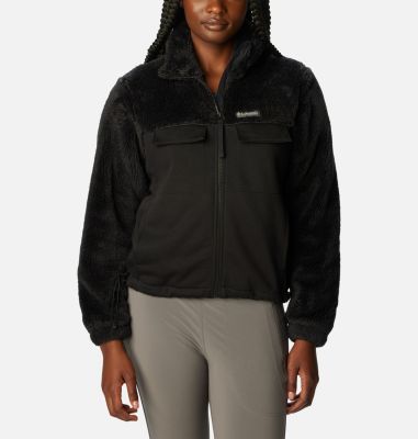 Forro polar sherpa largo Columbia Lodge™ para mujer