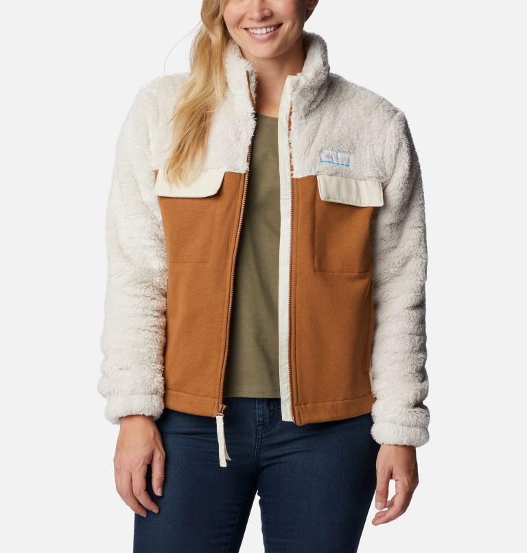 Columbia Columbia Lodge WMNS Sherpa Pullover Brown