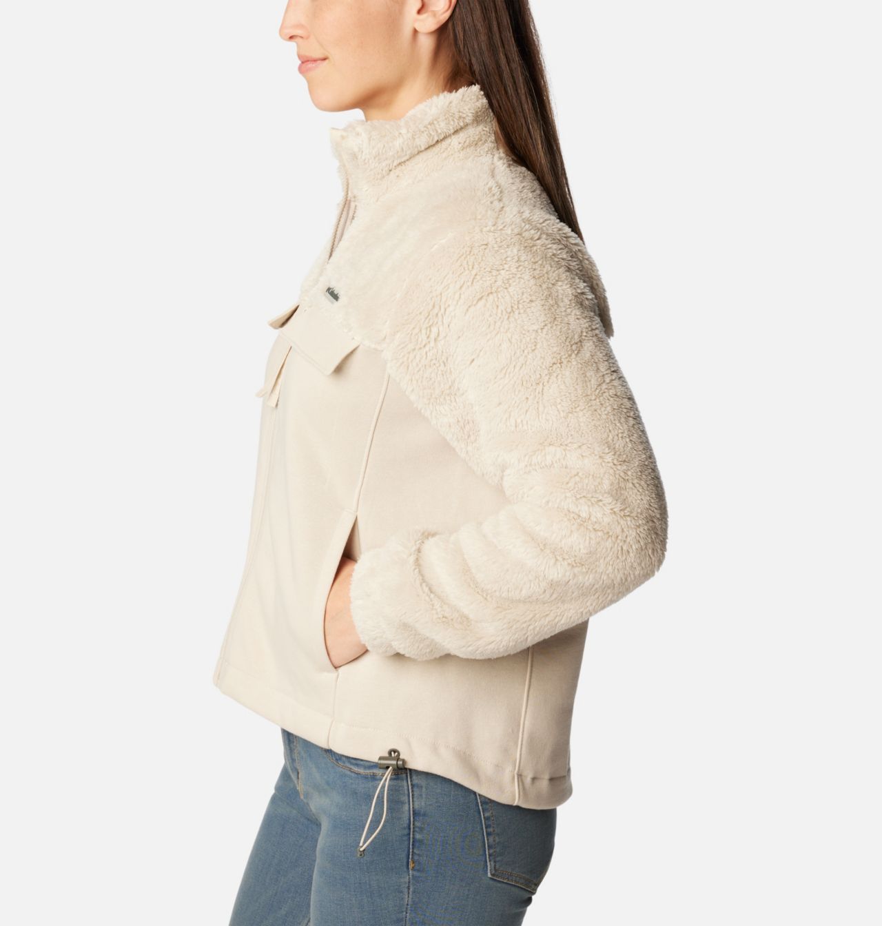 Women's Columbia Lodge™ Hybrid Sherpa Full Zip Jacket 3