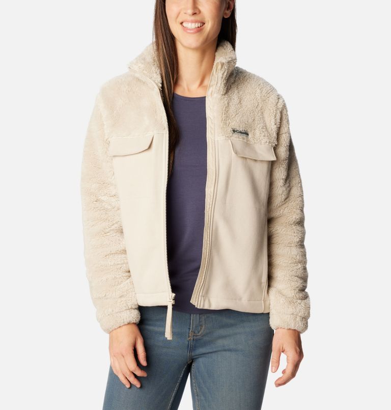 Women's Columbia Lodge™ Hybrid Sherpa Jacket | Columbia Sportswear