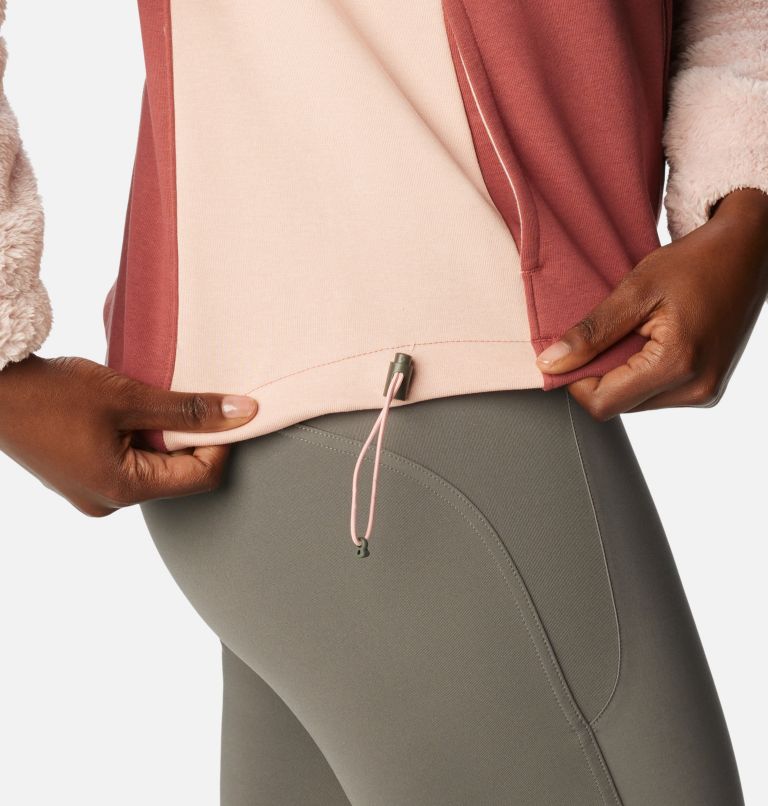 Columbia Lodge Hybrid Sherpa FZ | 626 | L, Color: Dusty Pink, Beetroot, image 6