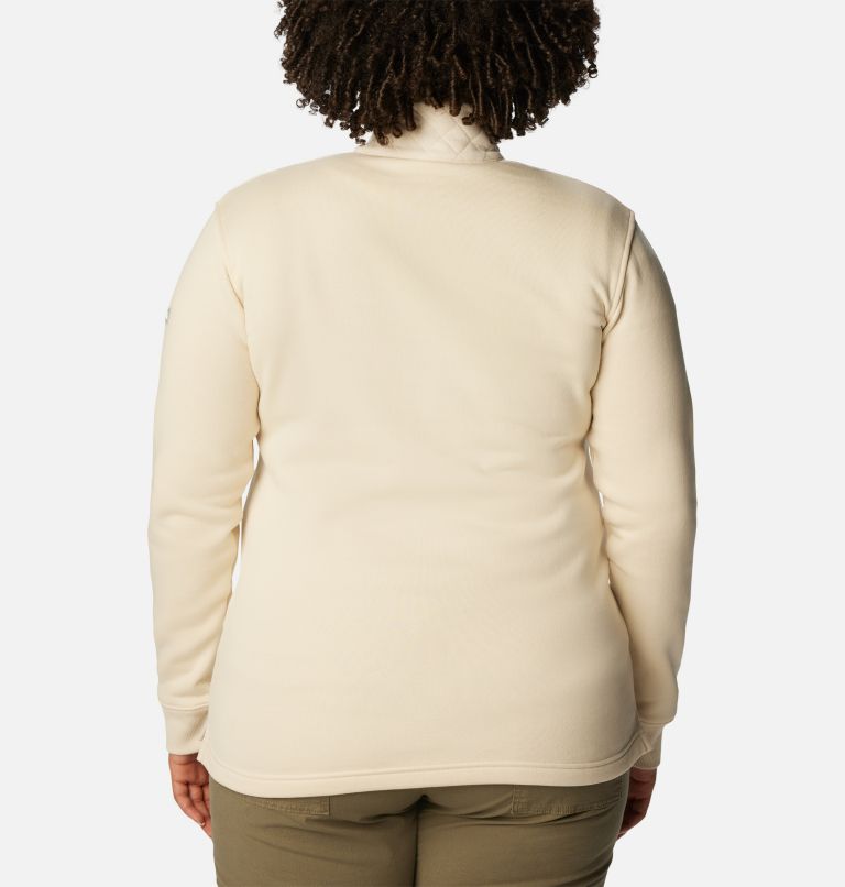 Columbia Lodge Quilted 1/4 Zip | 191 | M, Color: Chalk, image 2