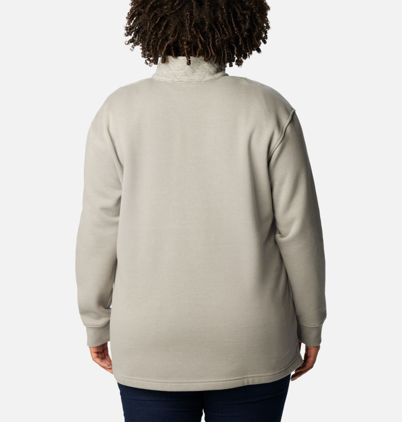 Women's Columbia Lodge™ Quilted Quarter Zip Tunic - Plus Size 2
