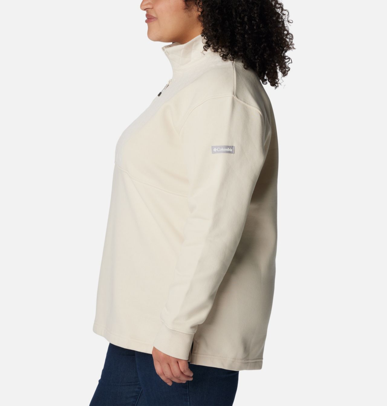 Women's Columbia Lodge™ Quilted Quarter Zip Tunic - Plus Size 3