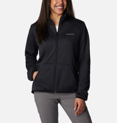 Columbia Women's W Hakatai™ Full Zip in Dark Stone Columbia