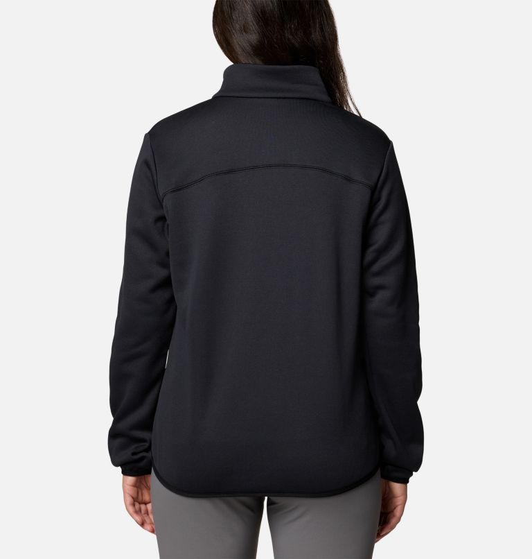 Forro polar Columbia Hike Tech para mujer, Color: Black Heather, image 2