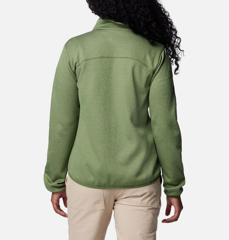 Women's Columbia Hike Tech Fleece Jacket, Color: Canteen Heather, image 2