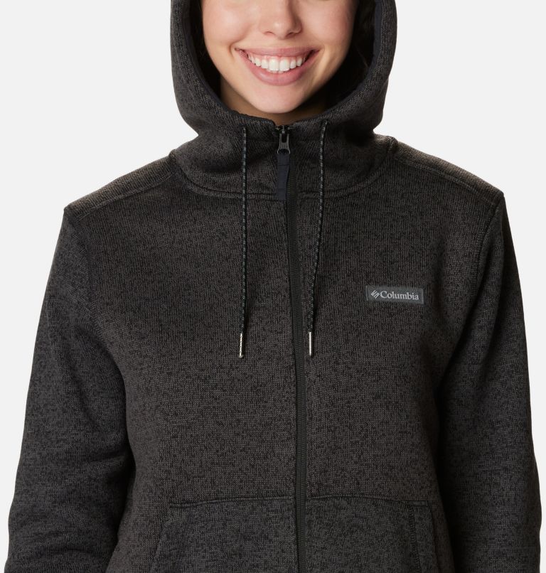 Polar Mujer W Sweater Weather Full Zip Negro Columbia - Columbia