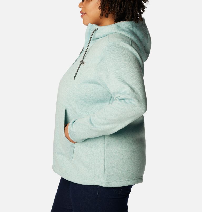 Women'S Fall Winter Plus Size Fleece Thick Loose Hoodies - The