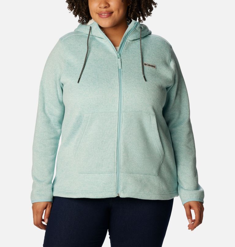 Plus size best sale columbia fleece pullover