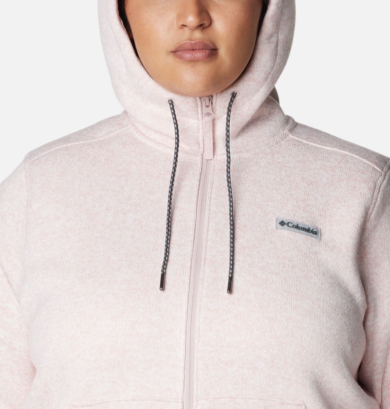 Women's Sweater Weather™ Sherpa Full Zip Hooded Jacket - Plus Size 4