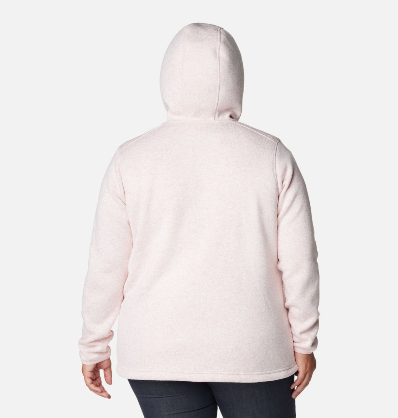 Women's Sweater Weather™ Sherpa Full Zip Hooded Jacket - Plus Size 2