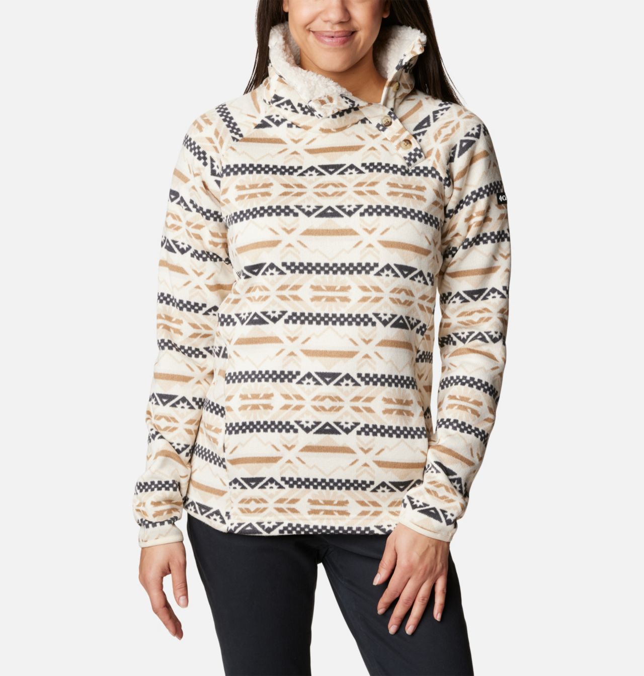 Women's Sweater Weather™ Sherpa Hybrid Pullover 1