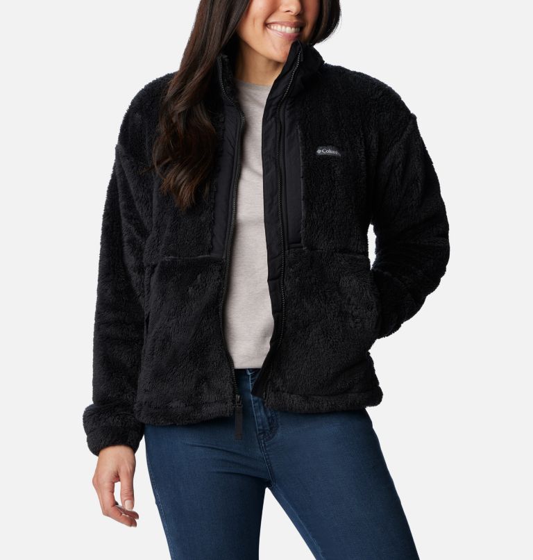 Thumbnail: Women's Boundless Discovery Full Zip Sherpa Jacket, Color: Black, image 6
