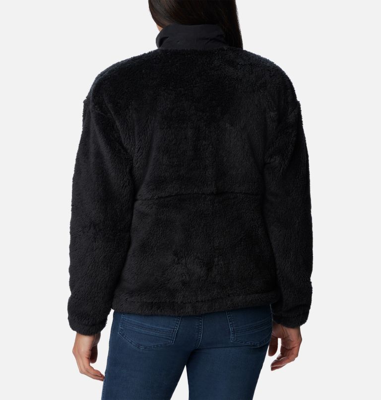 Manteau à fermeture éclair en sherpa Boundless Discovery pour femmes, Color: Black, image 2
