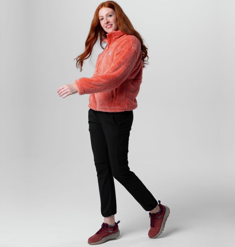 Thumbnail: Women's Boundless Discovery Full Zip Sherpa Jacket, Color: Faded Peach, image 9