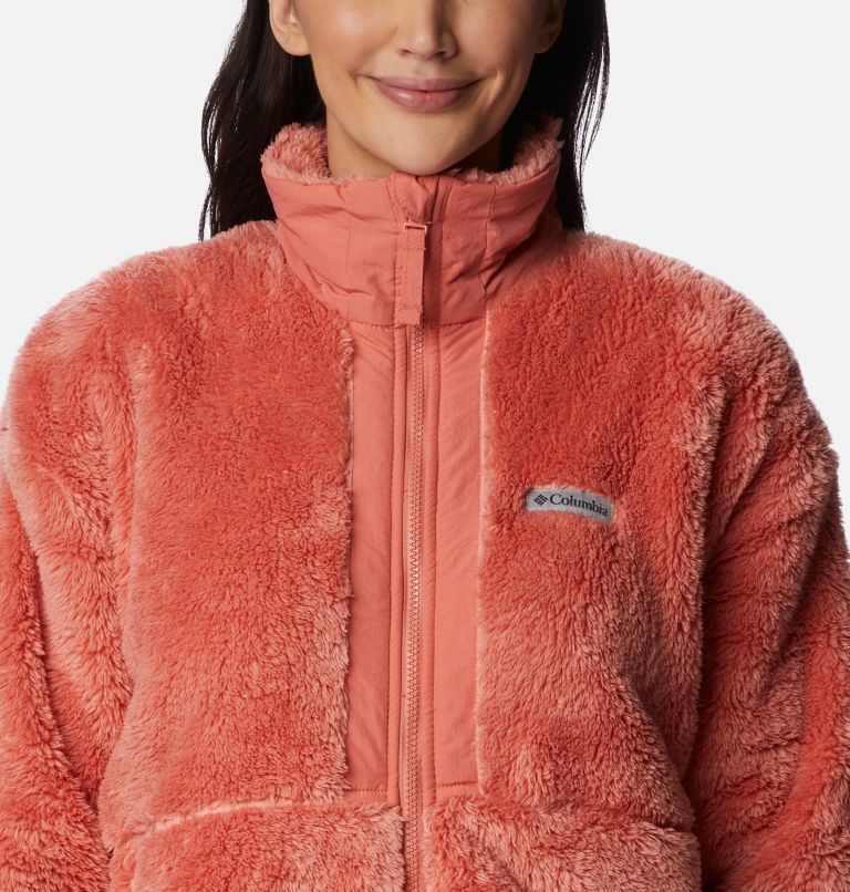 Thumbnail: Veste Polaire en Sherpa Boundless Discovery Femme, Color: Faded Peach, image 4