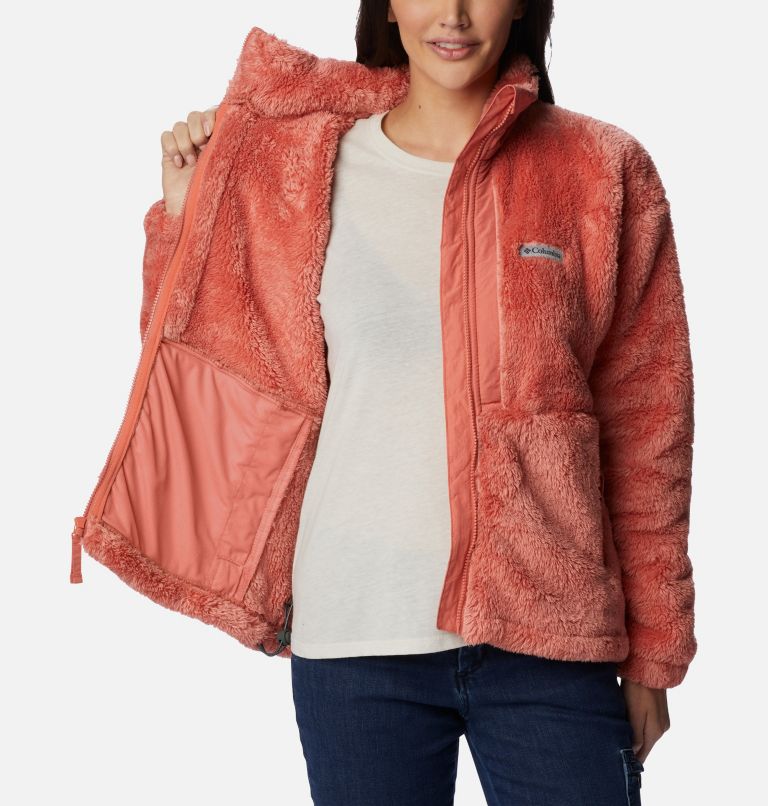 Thumbnail: Veste Polaire en Sherpa Boundless Discovery Femme, Color: Faded Peach, image 5