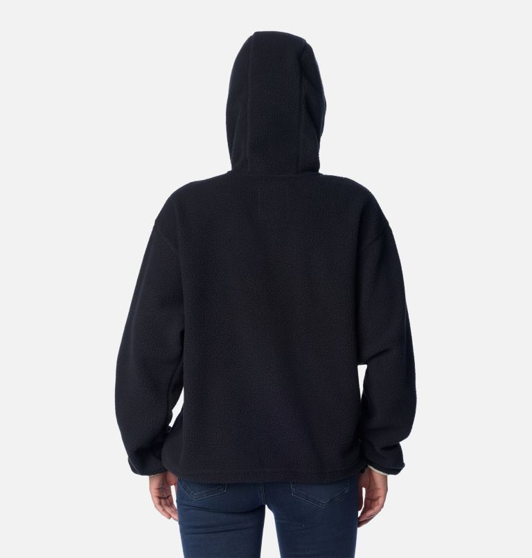 Women's Helvetia Pullover Hoodie, Color: Black, image 2