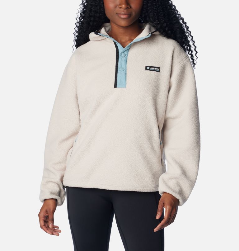 Fleece pullover sherpa on sale