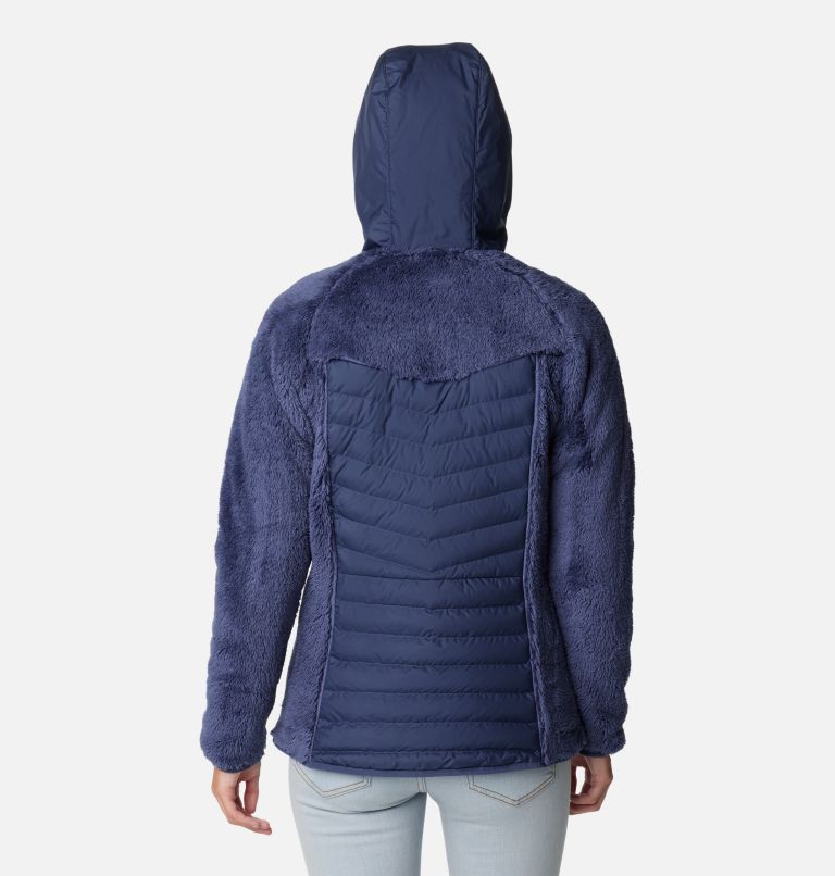 Forro polar sherpa híbrido Powder Lite para mujer, Color: Nocturnal, image 2