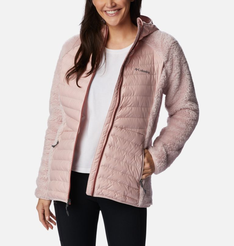 Women s Powder Lite Sherpa Hybrid Fleece Jacket