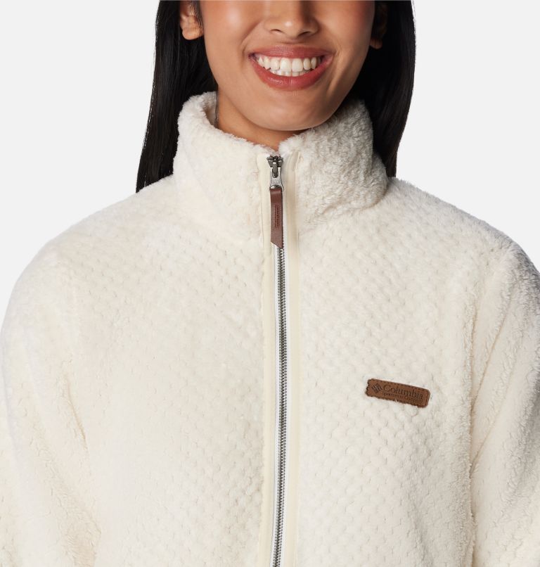 Long columbia hot sale fleece jacket