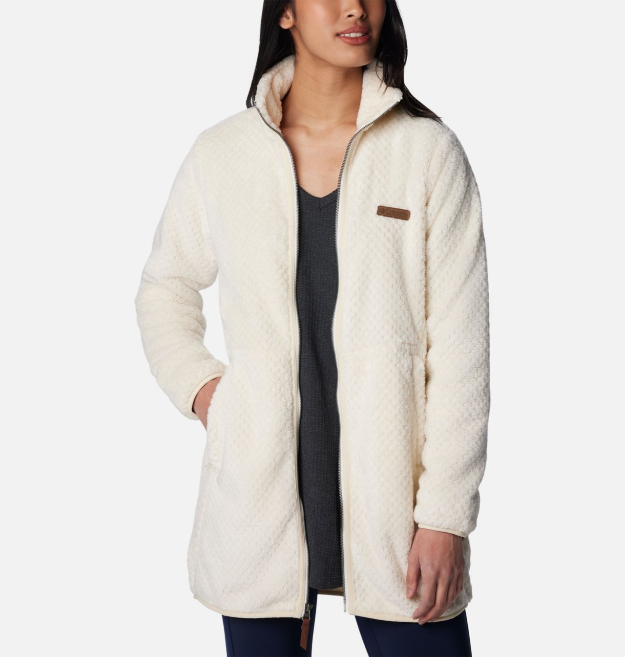 Women's Fire Side™ Long Full Zip Fleece Jacket | 192 | M 6