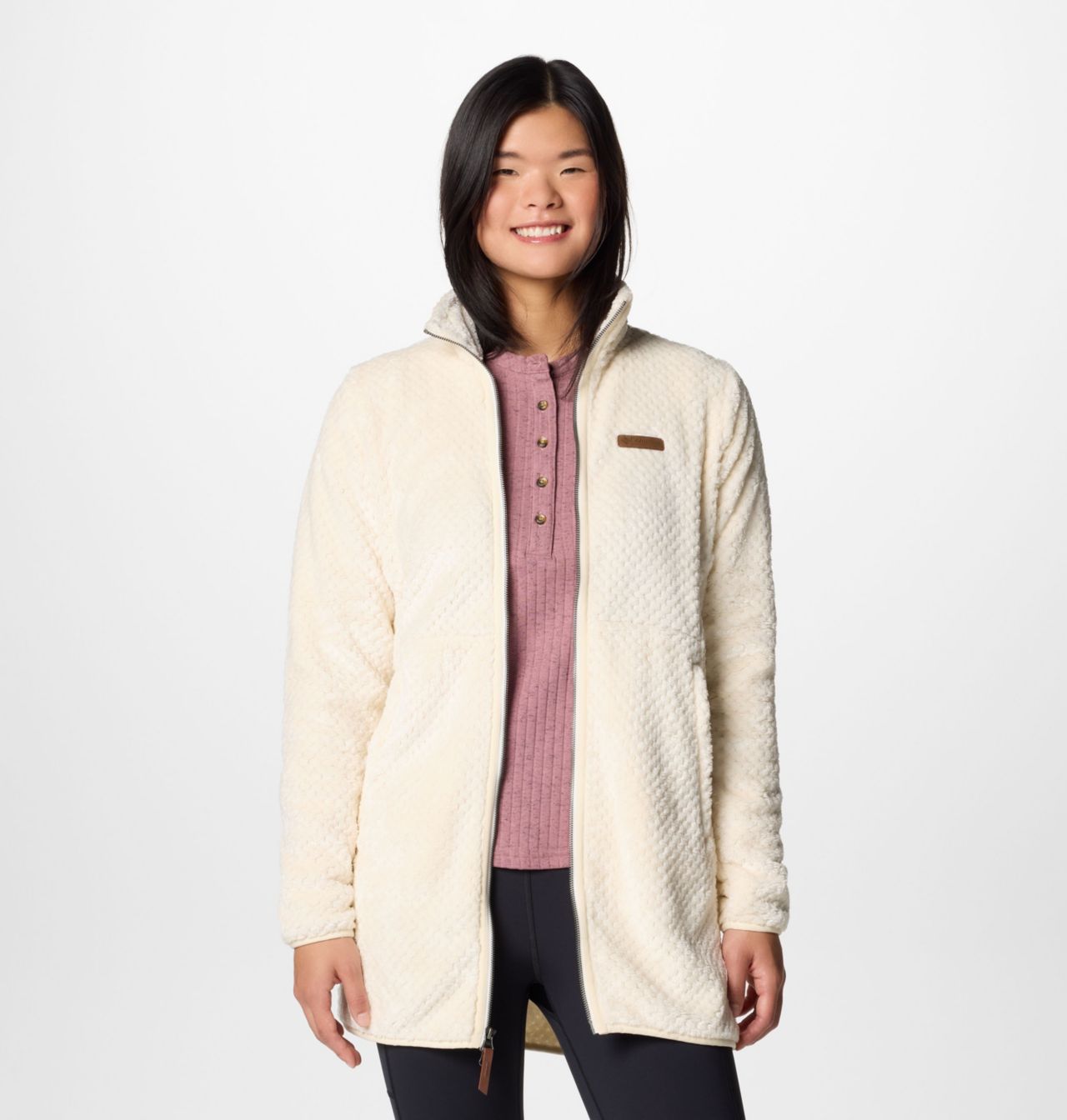 Women's Fire Side™ Long Full Zip Fleece Jacket | 192 | M 1
