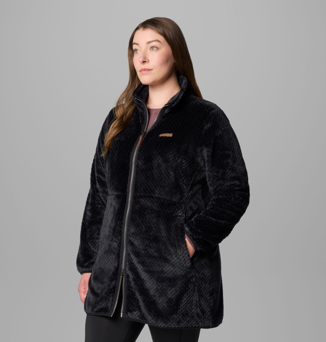 Women's Fire Side™ Long Full Zip Fleece Jacket - Plus Size | 010 | 2X 4