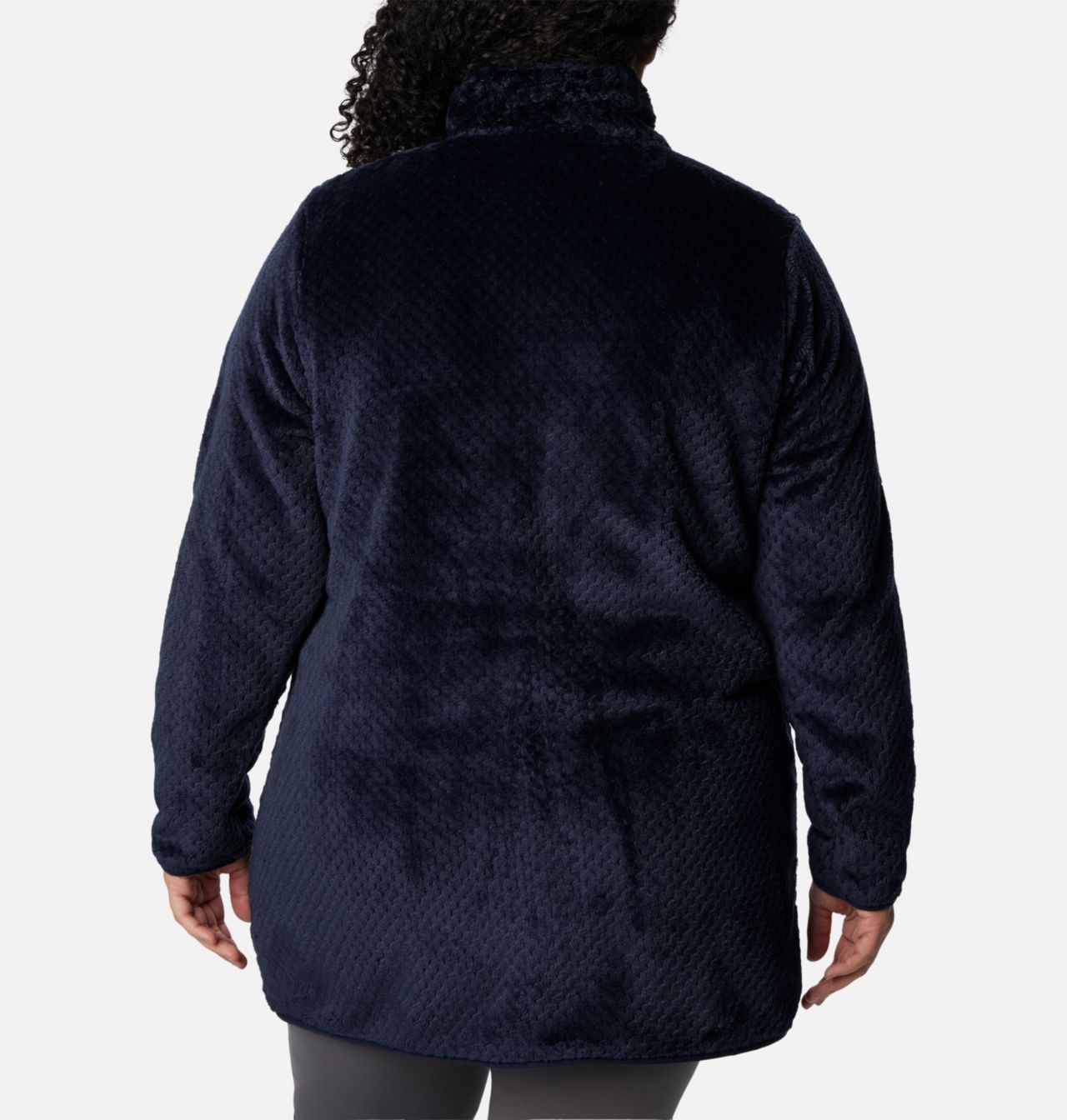 Manteau polaire avec fermeture éclair pleine longueur long Fire Side™ pour femmes – Grandes tailles 2