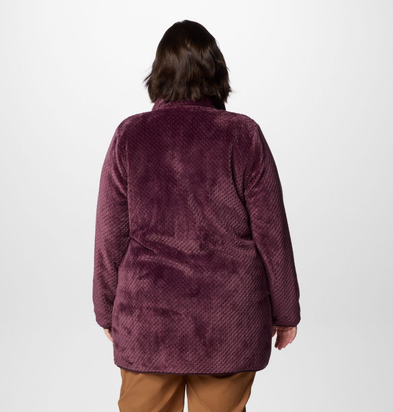 Women's Fire Side™ Long Full Zip Fleece Jacket - Plus Size 2