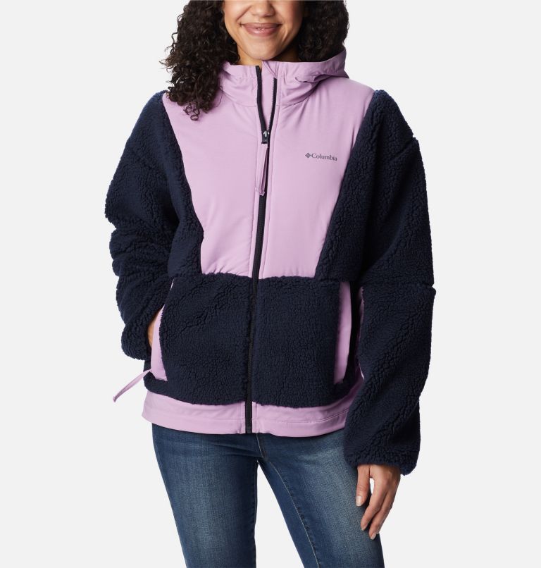 Columbia fuzzy store fleece jacket