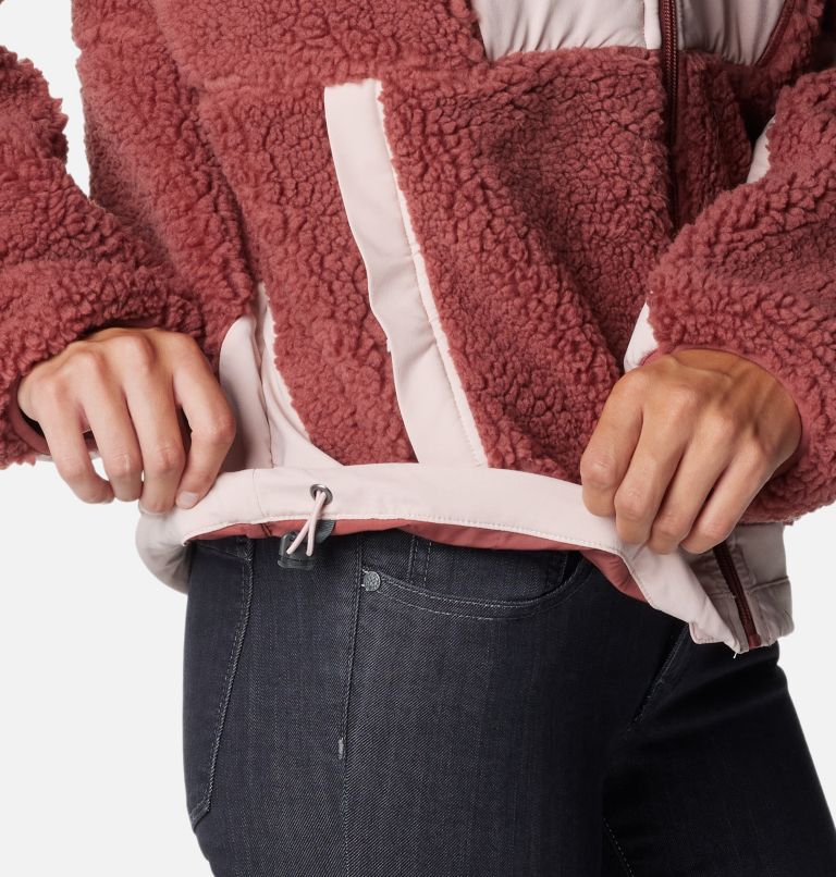 W Hakatai Full Zip | 679 | S, Color: Beetroot, Dusty Pink, image 6