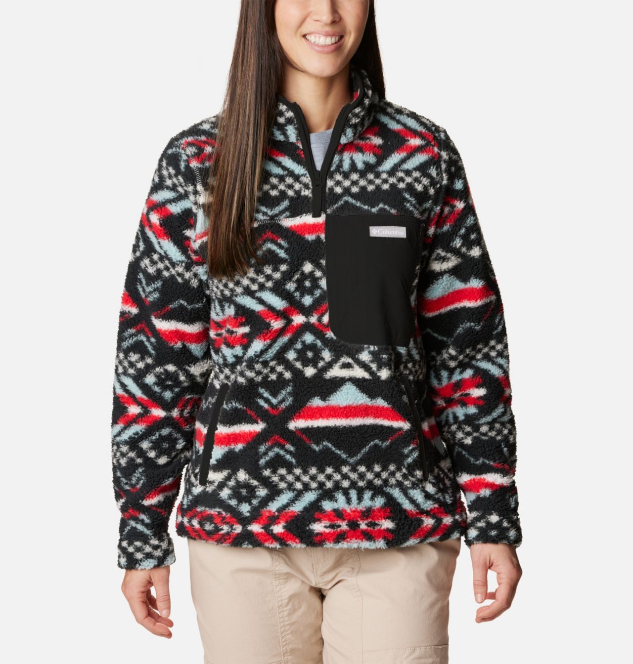 Women's West Bend™ Quarter Zip Fleece Pullover 1
