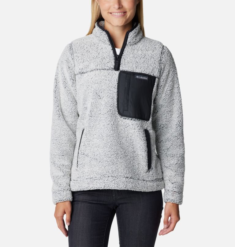 Half zip pullover discount sherpa