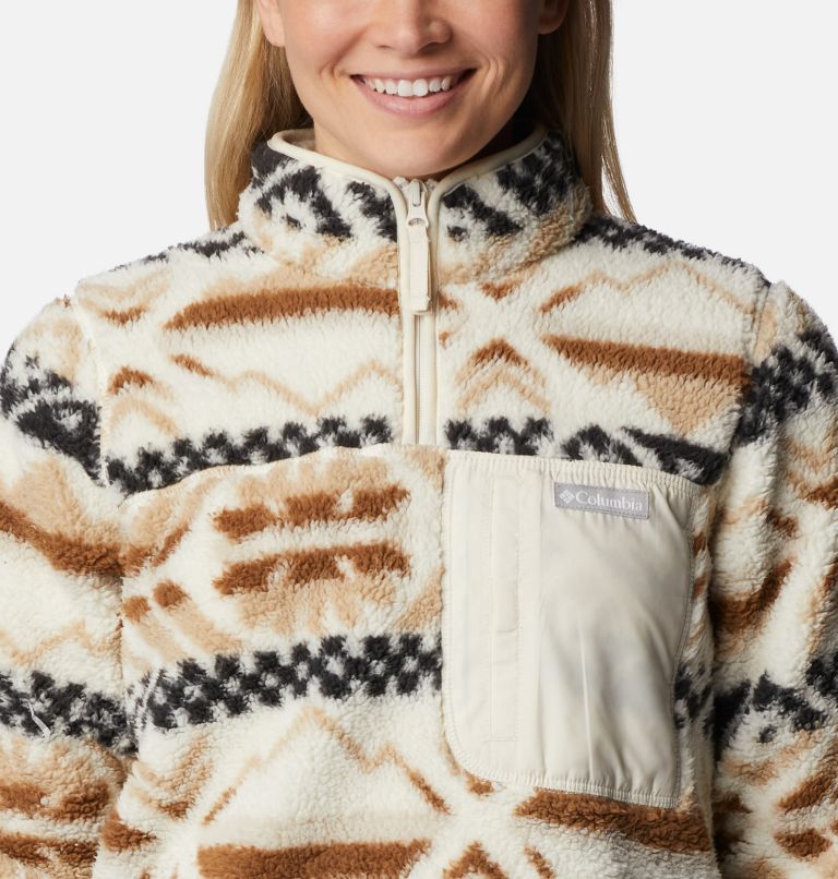 Women's hot sale sherpa pullover