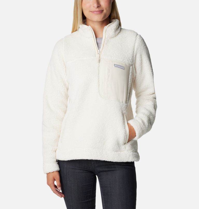 Jersey de forro polar sherpa con un cuarto de cremallera West Bend™ para  mujer