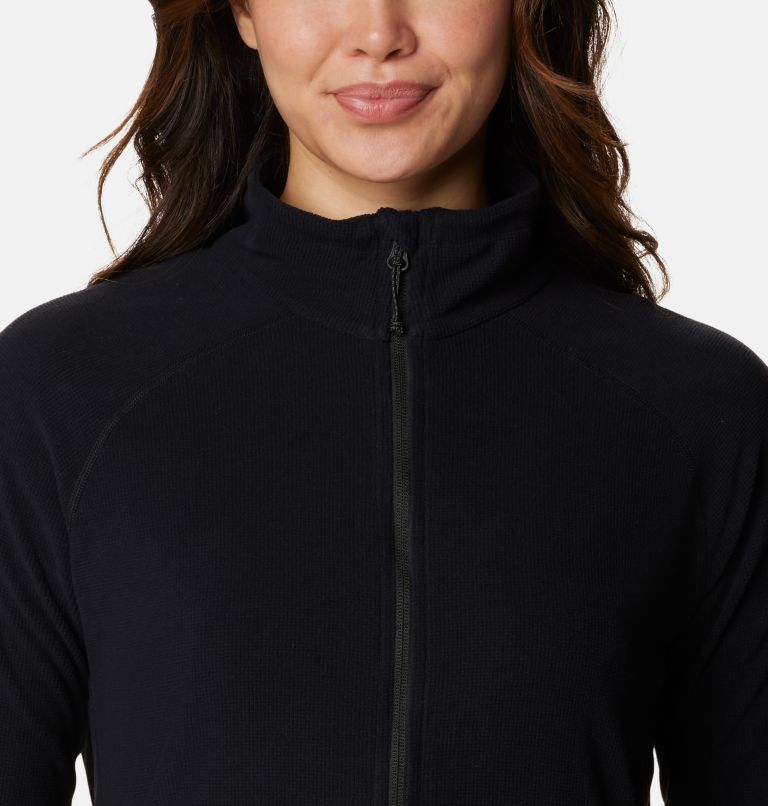 Thumbnail: Women's Back Beauty Full Zip Jacket, Color: Black, image 4